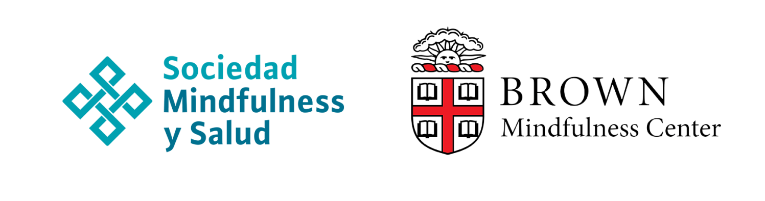 Logos de Sociedad Mindfulness y Salud y Brown Mindfulness Center 